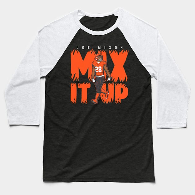 Joe Mixon Mix It Up Baseball T-Shirt by caravalo